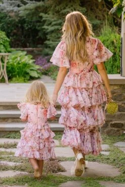 Rosette Dress - FINAL SALE 23 Rosette Dress - FINAL SALE -Ivy City Co Dress FAIRYTALE HOLLADAY S23 160 684781