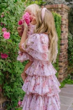 Rosette Dress - FINAL SALE 39 Rosette Dress - FINAL SALE -Ivy City Co Dress FAIRYTALE HOLLADAY S23 178 625473