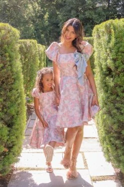 Ivanna Dress In Pastel Floral - FINAL SALE -Ivy City Co Dress FAIRYTALE HOLLADAY S23 660 842827