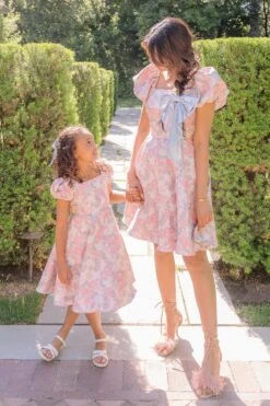 Ivanna Dress In Pastel Floral - FINAL SALE -Ivy City Co Dress FAIRYTALE HOLLADAY S23 663 333842