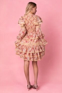 Farrah Dress In Yellow -Ivy City Co Dress Farrah Studio Spring1 4 766288