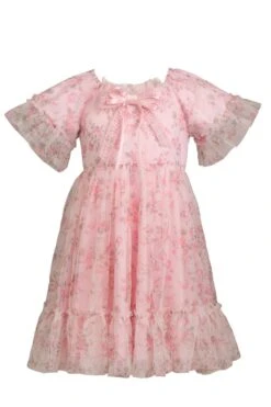 Mini First Love Dress -Ivy City Co Dress FirstLove Pink mini front 785607
