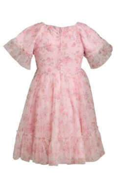 Mini First Love Dress -Ivy City Co Dress FirstLove pink Mini back 219482