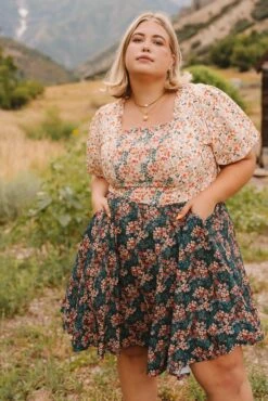 Flowers For All Dress - FINAL SALE 29 Flowers For All Dress - FINAL SALE -Ivy City Co Dress FlowersForAll ConradRanch F23 22