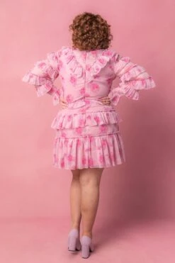 Garden State Dress In Pink - FINAL SALE -Ivy City Co Dress GardenState Studio Easter24 11 306276