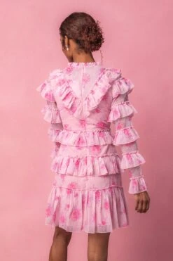 Garden State Dress In Pink - FINAL SALE -Ivy City Co Dress GardenState Studio Easter24 5 343014