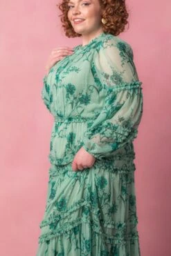 Geneva Dress In Bright Green -Ivy City Co Dress Geneva Studio Easter 9 825569