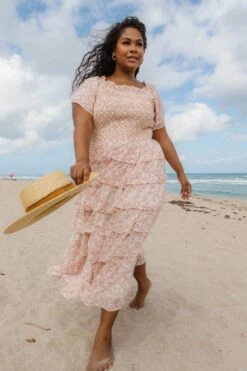 Grace Dress In Rose - FINAL SALE -Ivy City Co Dress GraceRose Florida SS23 11 385333