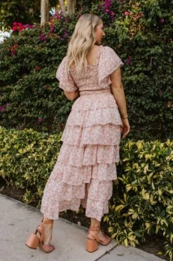 Grace Dress In Rose - FINAL SALE -Ivy City Co Dress GraceRose Florida SS23 34 863525
