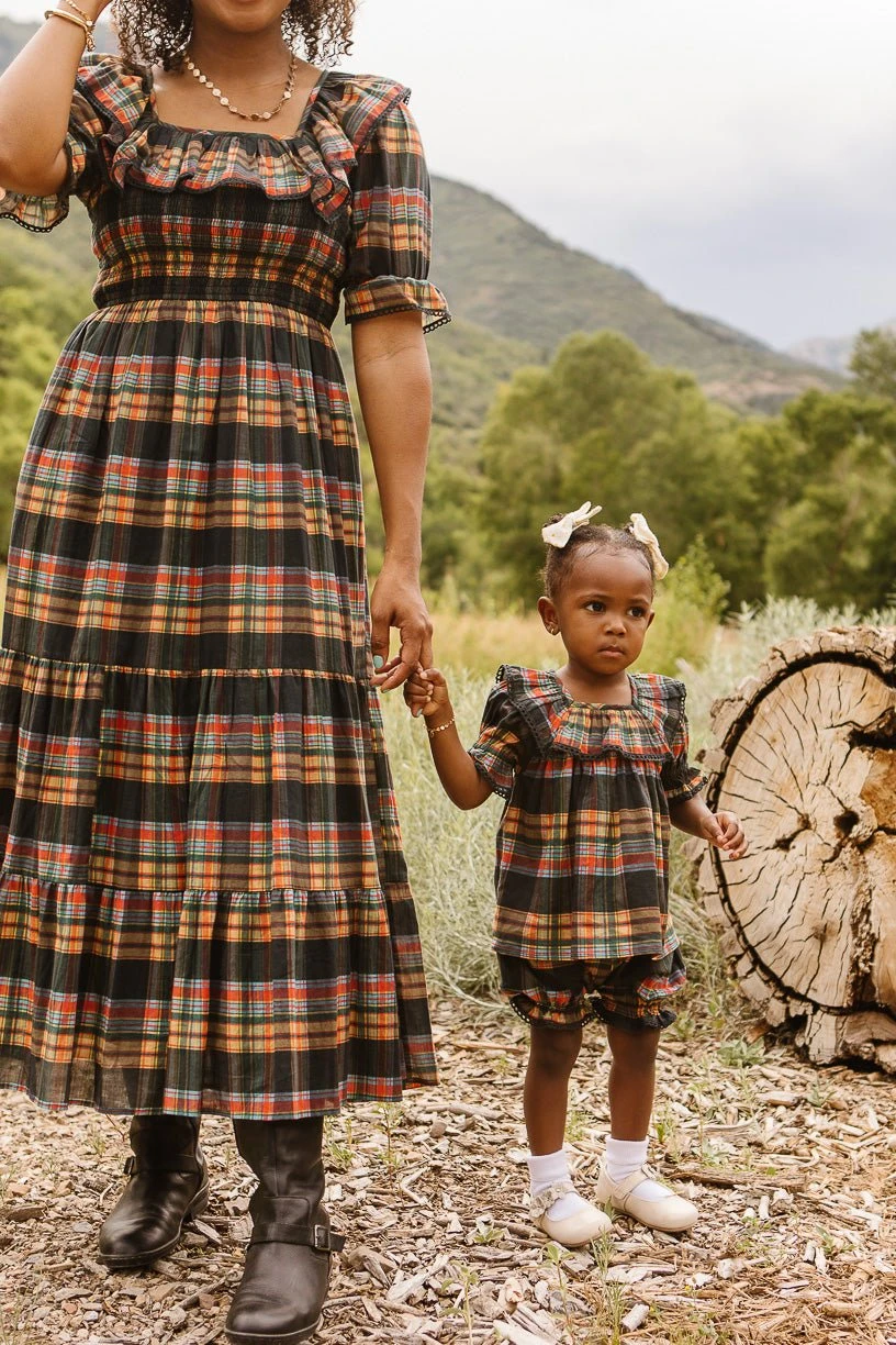 Gracie Dress In Plaid - FINAL SALE 6 Gracie Dress In Plaid - FINAL SALE - Image 6