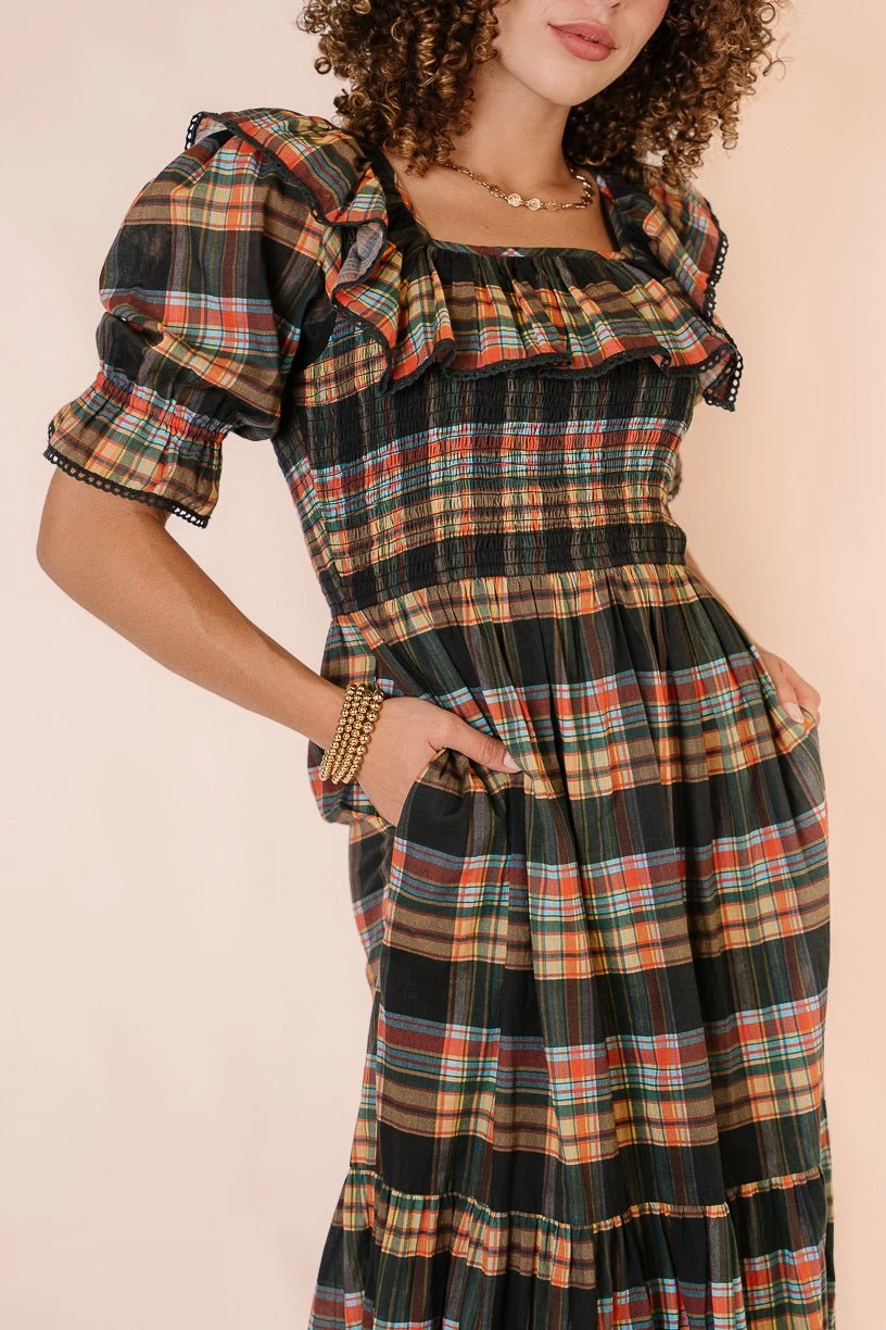 Gracie Dress In Plaid - FINAL SALE 9 Gracie Dress In Plaid - FINAL SALE - Image 9