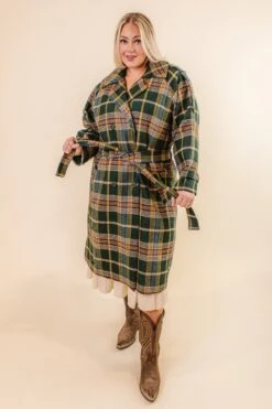 Holly Plaid Coat - FINAL SALE -Ivy City Co Dress HollyPlaidCoat Studio F23 11 654920