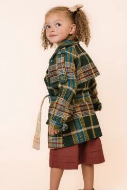 Mini Holly Plaid Coat - FINAL SALE -Ivy City Co Dress HollyPlaidCoat Studio F23 6 490276