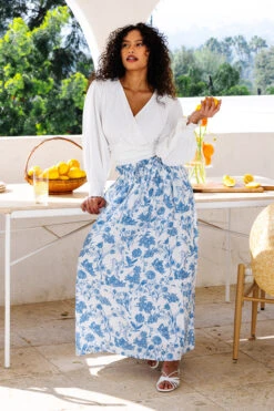 Indigo Skirt -Ivy City Co Dress INdigo Poolhouse Summer1 2