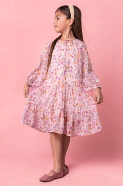 Mini Imogen Dress In Blush -Ivy City Co Dress ImogenBlush Studio Spring3 1