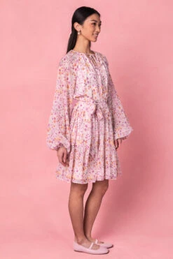 Imogen Short Dress In Blush -Ivy City Co Dress ImogenBlush Studio Spring3 10