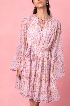 Imogen Short Dress In Blush -Ivy City Co Dress ImogenBlush Studio Spring3 12