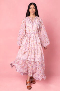 Imogen Dress In Blush -Ivy City Co Dress ImogenBlush Studio Spring3 13