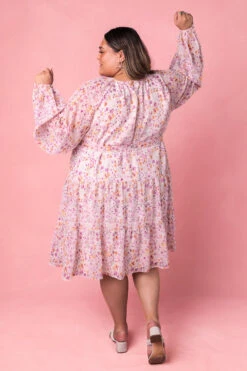 Imogen Short Dress In Blush -Ivy City Co Dress ImogenBlush Studio Spring3 8