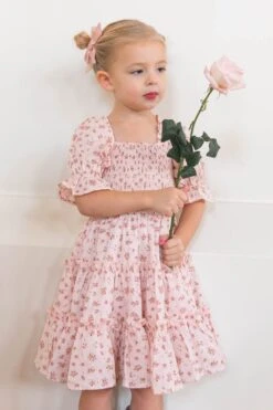 Mini Madeline Dress In Pink -Ivy City Co Dress IvyClassics 20 492189