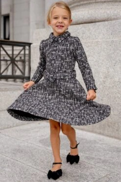 Mini Jackie Dress In Black - FINAL SALE