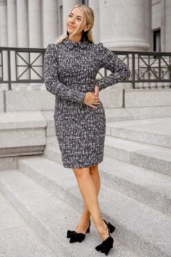 Jackie Dress In Black - FINAL SALE