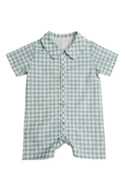 Baby Boy James Romper -Ivy City Co Dress JamesRomper front 651837