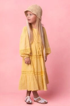 Mini Joella Dress In Yellow -Ivy City Co Dress JoellaYellow Studio Spring1 12 627642