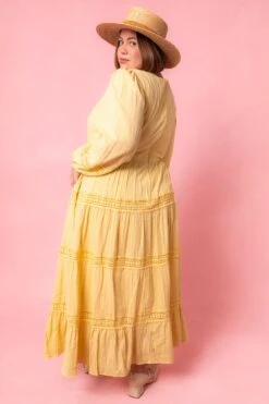 Joella Dress In Yellow -Ivy City Co Dress JoellaYellow Studio Spring1 9 822235