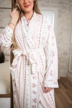 Kali Floral Robe -Ivy City Co Dress KaliSets SpringSets24 29