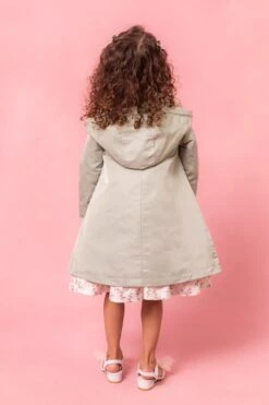 Mini Kensington Raincoat Made With Liberty Fabric -Ivy City Co Dress KensgintonRaincoat Studio LibertyLondon24 23