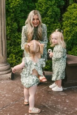 Brynley Dress In Green - FINAL SALE -Ivy City Co Dress LA GREEN BRYNLEY 0923