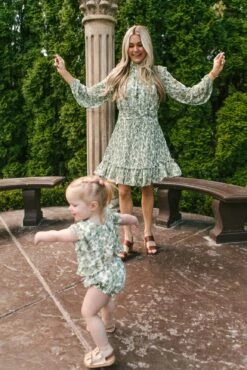 Brynley Dress In Green - FINAL SALE -Ivy City Co Dress LA GREEN BRYNLEY 0935 202273