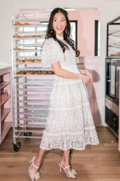 Sicily Dress With Flutter Sleeves - FINAL SALE -Ivy City Co Dress LOVERS22 WONDERSTRUCKANDSICILY S 33 154 184976