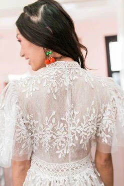 Sicily Dress With Flutter Sleeves - FINAL SALE -Ivy City Co Dress LOVERS22 WONDERSTRUCKANDSICILY S 47 163 436946