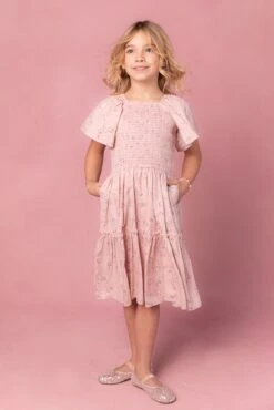 Mini Lennon Dress In Dusty Pink 10 Mini Lennon Dress In Dusty Pink -Ivy City Co Dress Lennon Studio 1 929668