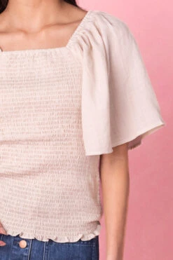 Lennon Top 12 Lennon Top -Ivy City Co Dress LennonCreamTop Studio Spring3 6