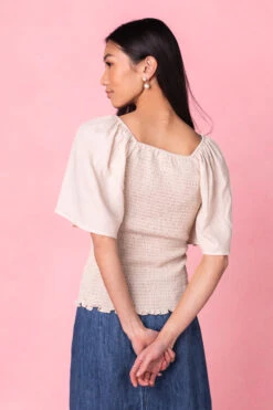 Lennon Top 11 Lennon Top -Ivy City Co Dress LennonCreamTop Studio Spring3 8