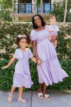 Baby Lennon Romper In Lavender -Ivy City Co Dress LennonLavender Florida SS23 31 fbb753e1 da76 4ae3 b755 3172b02b3dab 372277