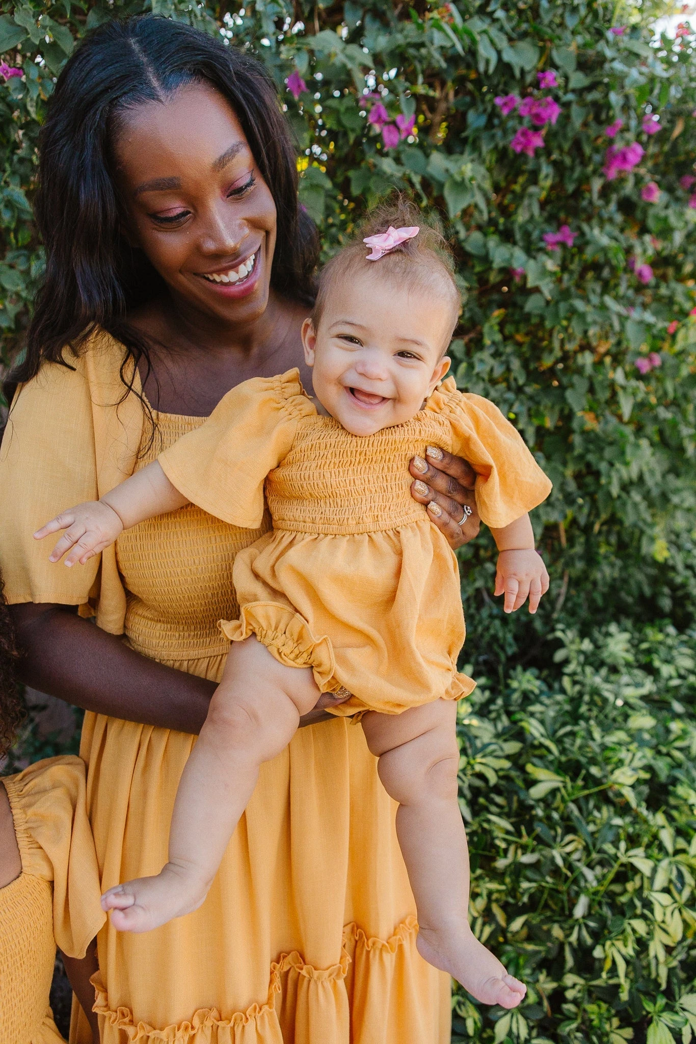 Baby Lennon Romper In Mustard 2 Baby Lennon Romper In Mustard - Image 2