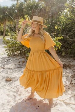 Lennon Dress In Mustard 13 Lennon Dress In Mustard -Ivy City Co Dress LennonMustard Florida SS23 75 f52248ba ab2a 4666 ae1a 80d616a5ce45