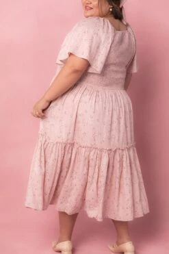 Lennon Dress In Dusty Pink -Ivy City Co Dress LennonPink Studio 1
