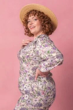 Lo Blouse In Floral Bloom -Ivy City Co Dress Lo Studio Easter24 12 272749