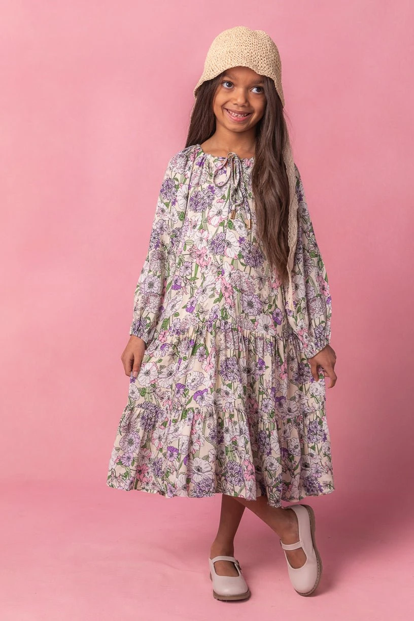 Mini Imogen Dress In Floral Bloom 1 Mini Imogen Dress In Floral Bloom