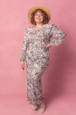 Lo Pants In Floral Bloom -Ivy City Co Dress Lo Studio Easter24 21 878027