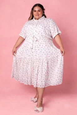 Lola Midi Dress -Ivy City Co Dress Lola Studio Spring1 1 461257