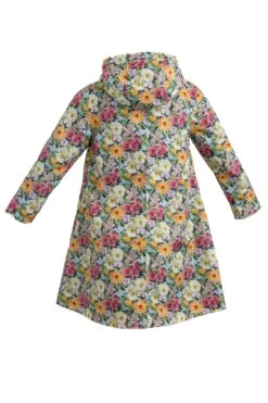 Mini London Raincoat Made With Liberty Fabric -Ivy City Co Dress London Jacket mini back