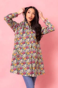 London Raincoat Made With Liberty Fabric -Ivy City Co Dress LondonJacket Studio LibertyLondon24 14 490454