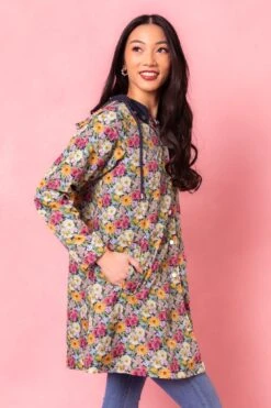 London Raincoat Made With Liberty Fabric -Ivy City Co Dress LondonJacket Studio LibertyLondon24 18 307382