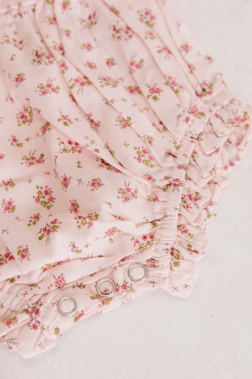 Baby Madeline Romper In Pink 5 Baby Madeline Romper In Pink - Image 5